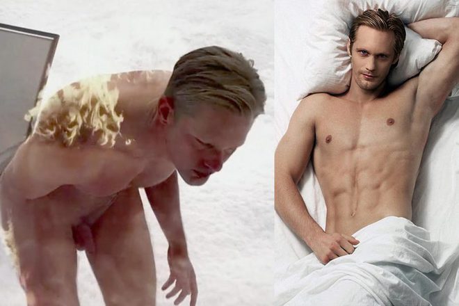Alexander Skarsgård muestra el pene completamente desnudo en 'True Blood'