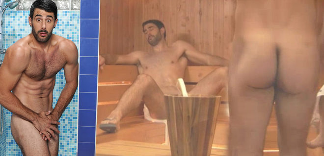 David Amor se desnuda y muestra el culo en los vestuarios de 'Gym Tony'