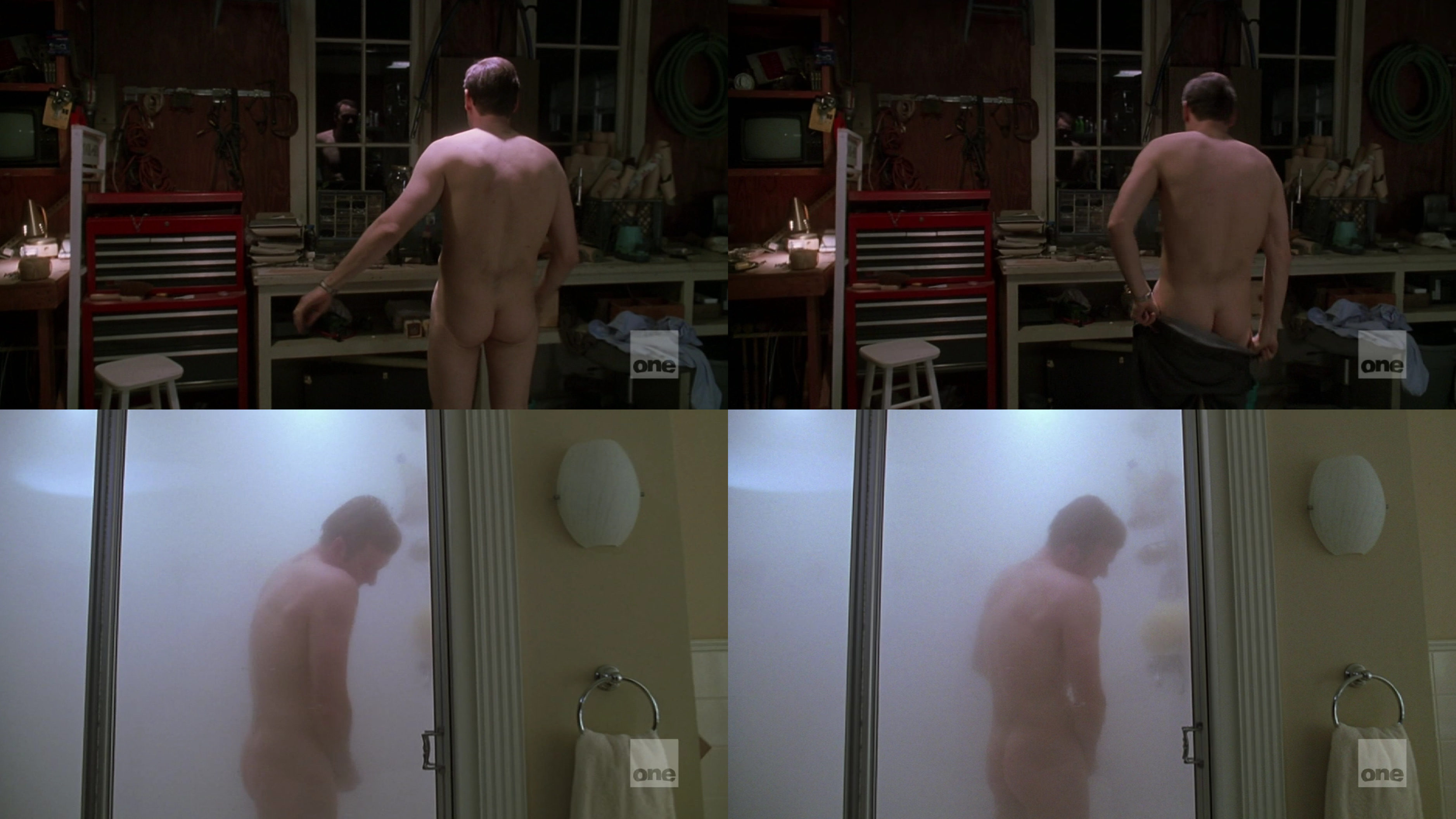 Kevin Spacey desnudo en 'American Beauty'