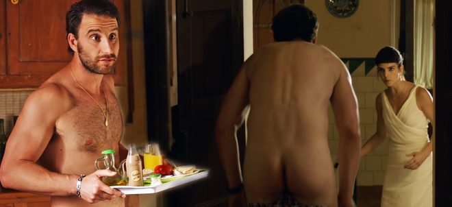 Dani Rovira desnudo enseña el culo en 'Ocho apellidos catalanes'