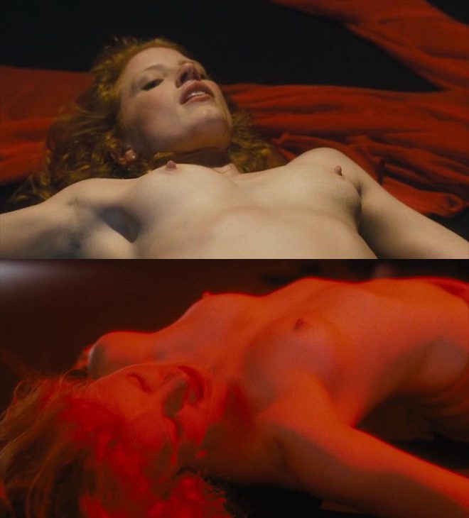 Jessica Chastain desnuda muestra las tetas en 'Salomé'