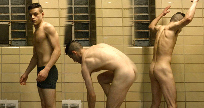 Rami Malek totalmente desnudo en 'Mr. Robot' enseña su culo