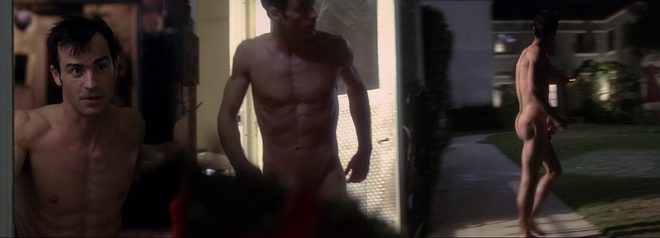 Justin Theroux desnudo integral enseña el pene en 'A dos metros bajo tierra'