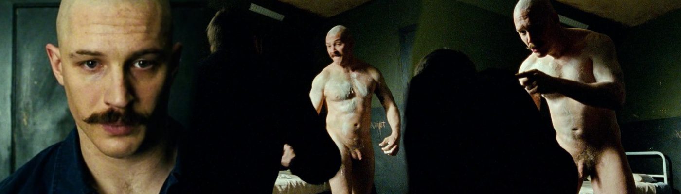 Tom Hardy totalmente desnudo enseña el pene en 'Bronson'