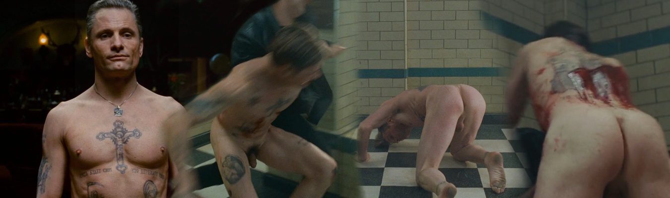 Viggo Mortensen desnudo integral enseña el culo y el pene en 'Promesas del este'