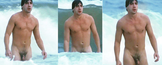 Javier Bardem enseña el pene en un desnudo integral