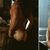 Zach McGowan semi-desnudo enseña el culo y el torso.