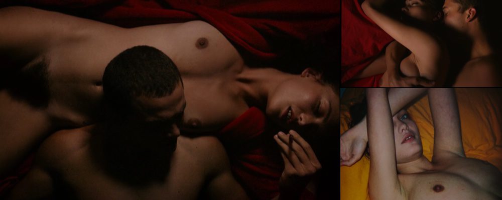 Aomi Muyock completamente desnuda en 'Love'