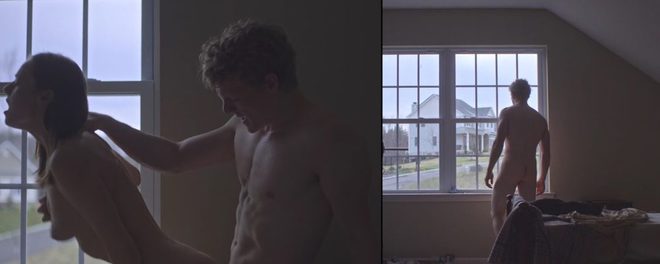 Patrick Gibson desnudo enseña el culo en 'The OA'