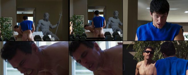 Keegan Allen enseña el culo mientras practica sexo con James Franco en 'King Cobra'