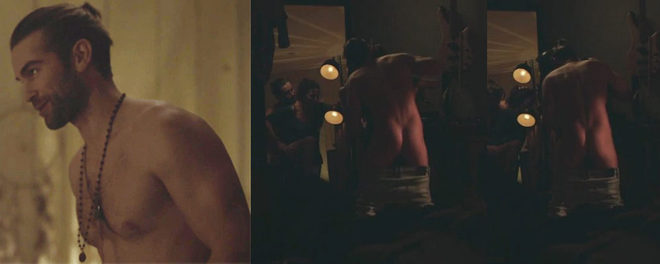 Chace Crawford desnudo enseña el culo en 'Chance'