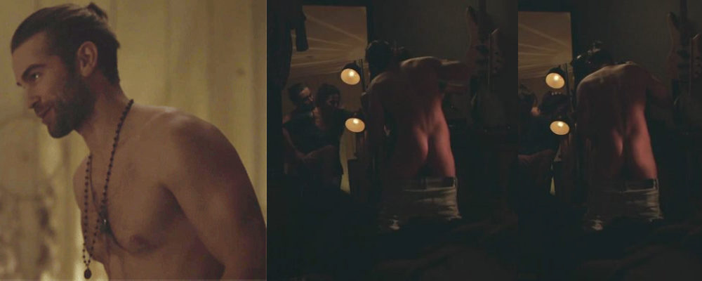 Chace Crawford desnudo enseña el culo en 'Chance'