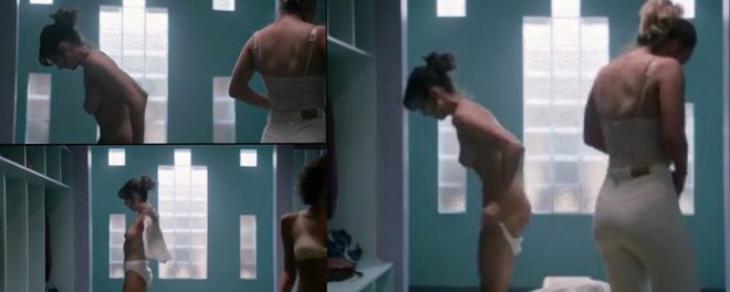 Alison Brie se desnuda en una escena de 'Glow'
