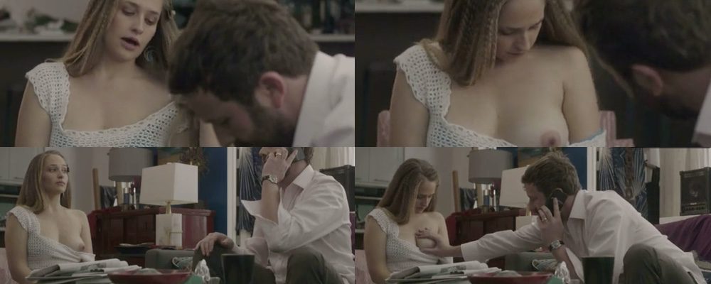 Jemima Kirke enseña la teta en 'Girls'