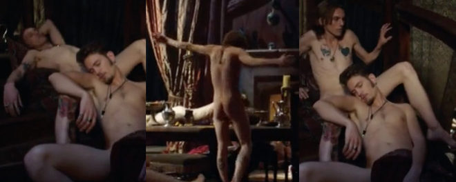 Jamie Campbell enseña el culo en 'Will'