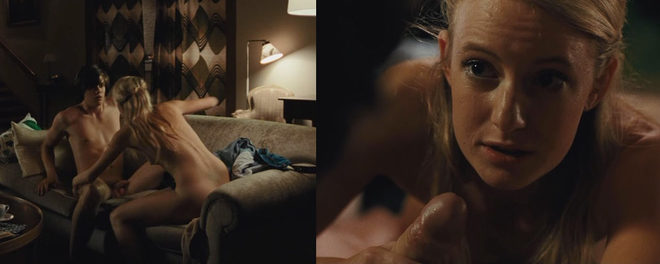 Bill Skarsgård enseña el pene en 'Behind Blue Skies'