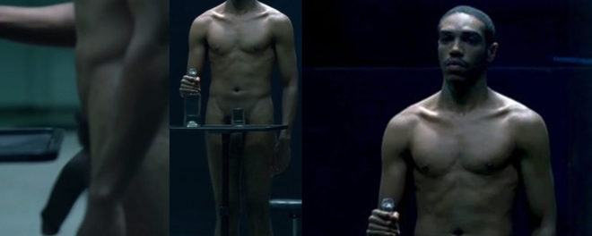 Tyler Parks enseña el pene en 'Westworld'