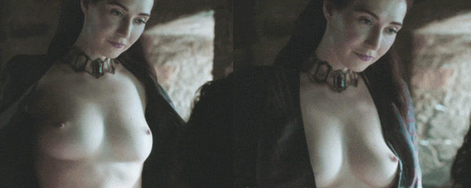 Carice Van Houten enseña las tetas en 'Juego de Tronos'