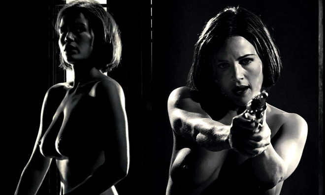 Carla Gugino enseña las tetas en ' Sin City'