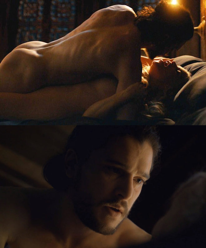 Kit Harington enseña el culo en 'Juego de Tronos'