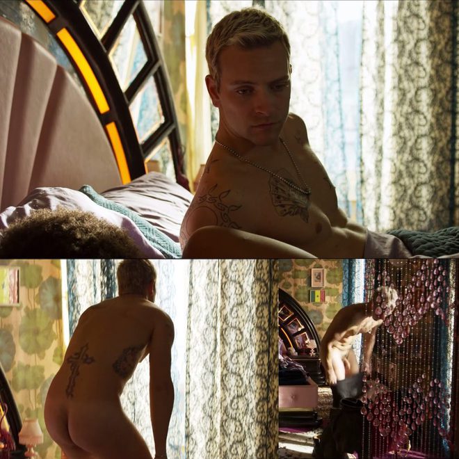 Alessandro Borghi desnudo en 'Suburra: La serie'