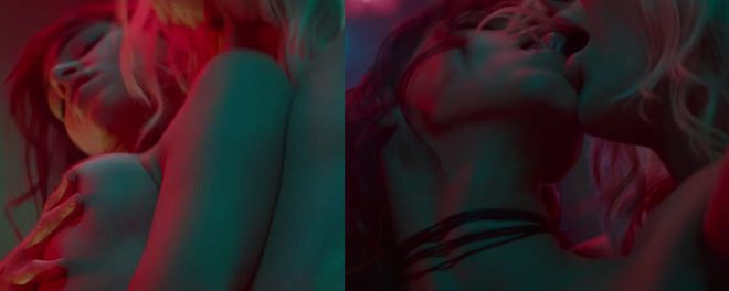 Charlize Theron y Sofia Boutella teniendo sexo en 'Atómica'