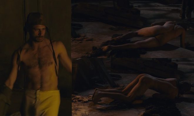 Oriol Pla se desnuda y enseña el culo en 'Incierta gloria'