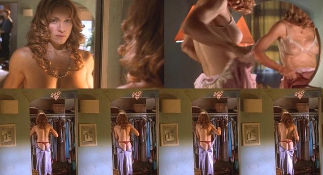 Madonna enseña las tetas en 'Algo casi perfecto'