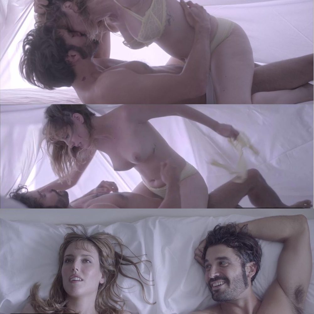 Natalia de Molina y Álex García en una escena sexual de 'Kiki, el amor se hace'