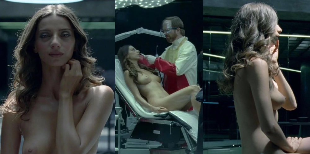 Angela Sarafyan muestra sus pechos en 'Westworld'
