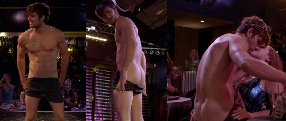 Alex Pettyfer enseña el culo en 'Magic Mike'