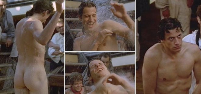 Ioan Gruffudd muestra su trasero en 'Hornblower: Mutiny'