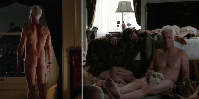 John Slattery enseña el culo en 'Mad Men'