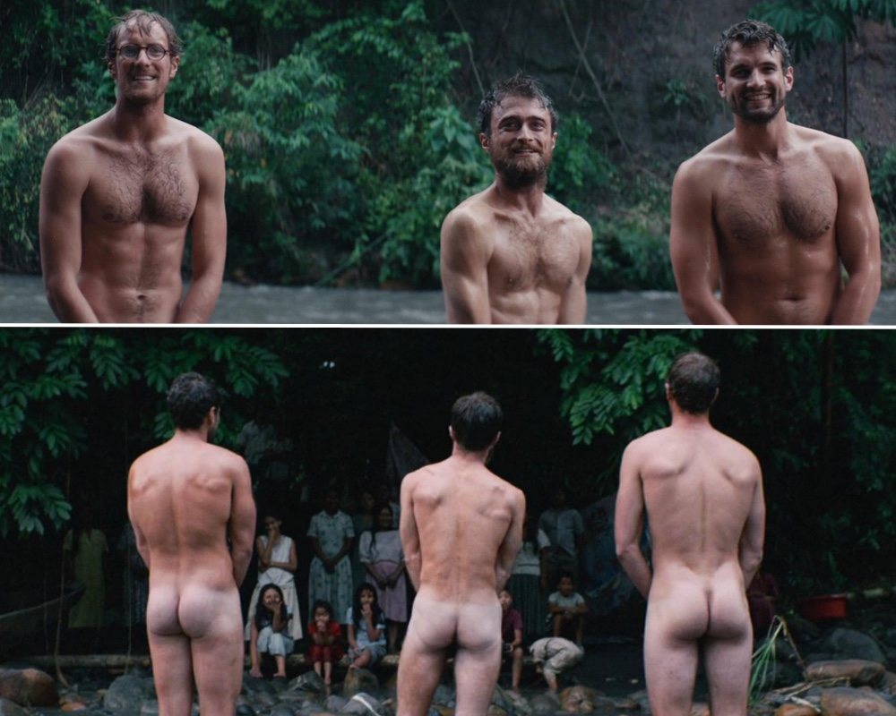 Daniel Radcliffe muestra su trasero en 'La jungla'