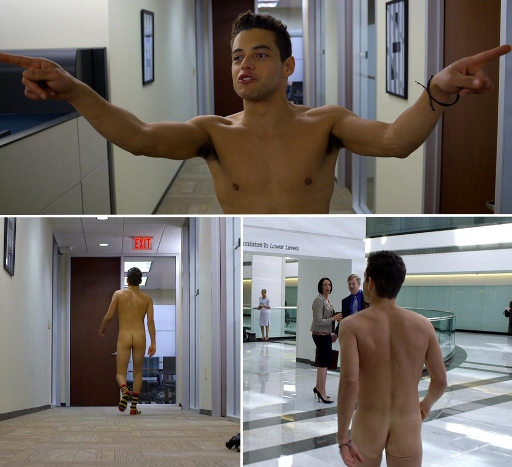 Rami Malek enseña el culo en 'Need for Speed'