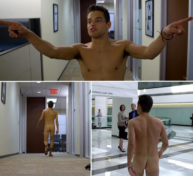 Rami Malek enseña el culo en 'Need for Speed'