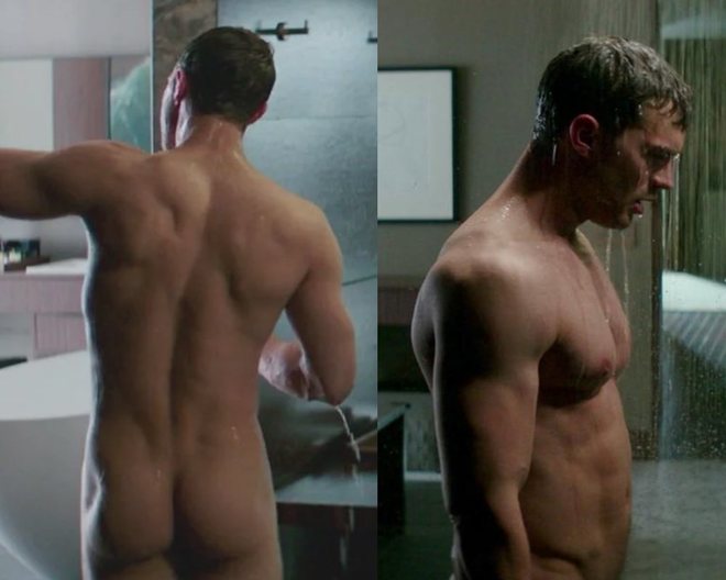 Jamie Dornan enseña el trasero en 'Cincuenta sombras liberadas' 