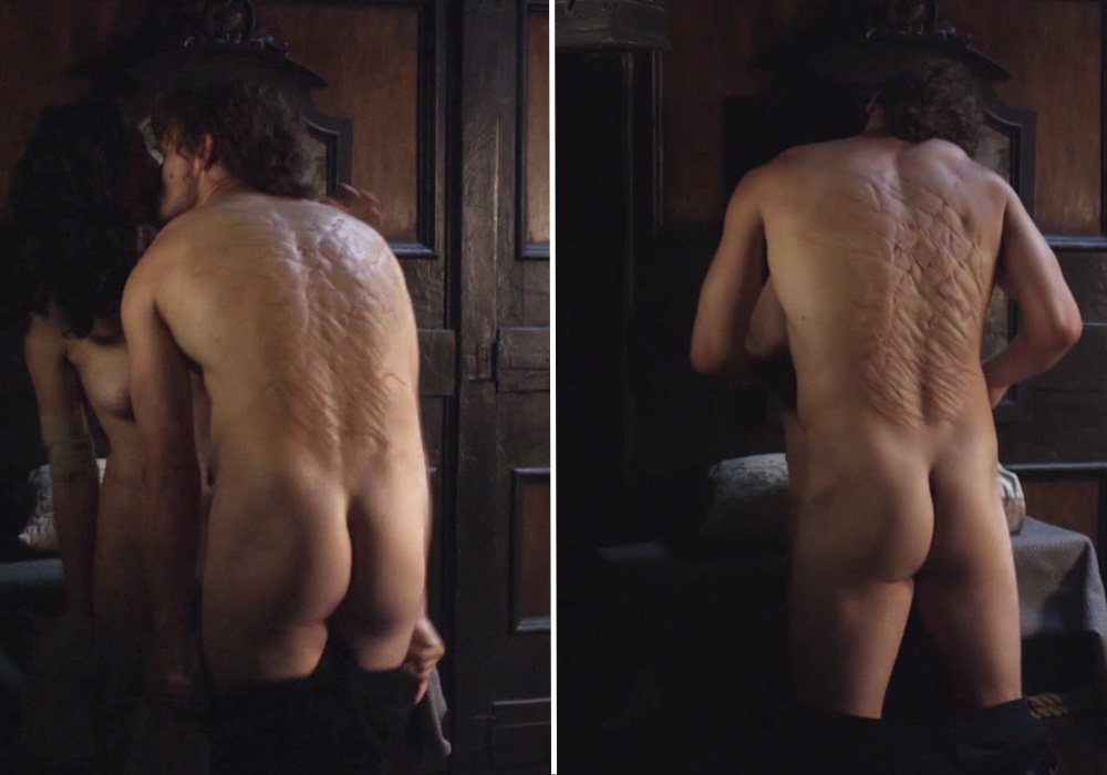 Sam Heughan enseña el culo en la tercera temporada de 'Outlander'