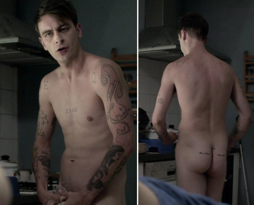 Joseph Gilgun enseña el culo en 'Misfits'