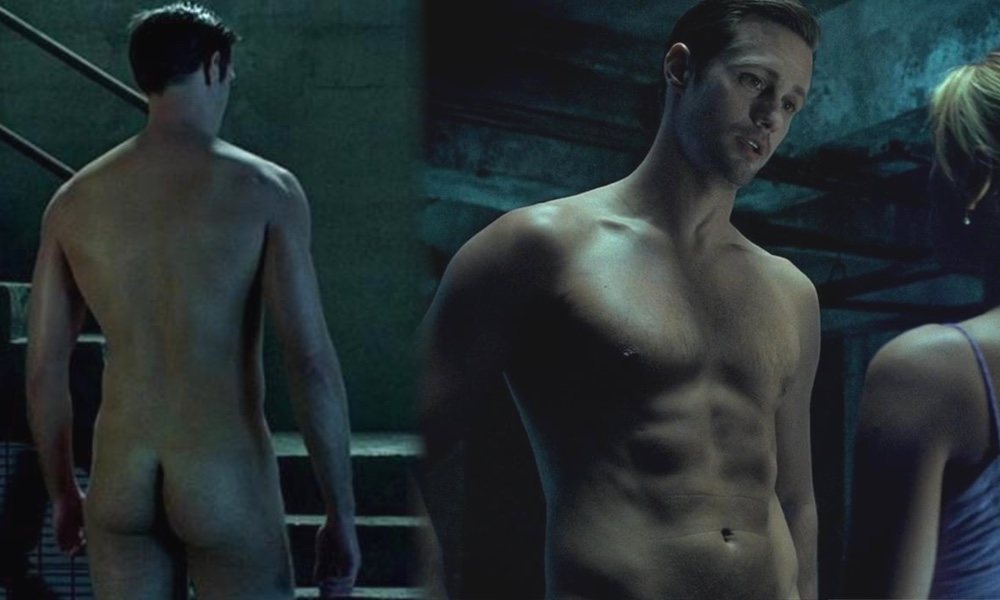 Alexander Skarsgård enseña el culo en una escena de 'True Blood'