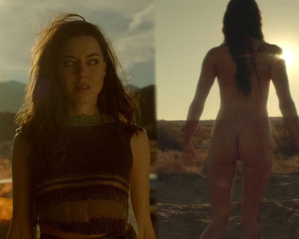 Aubrey Plaza muestra su trasero en 'Legión'