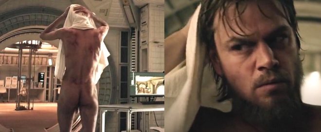 Matt Damon enseña el culo en 'Marte'