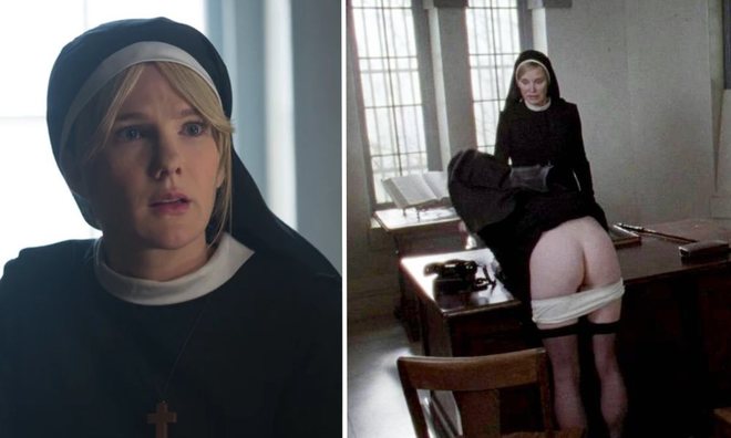 Lily Rabe enseña su culo en 'American Horror Story'