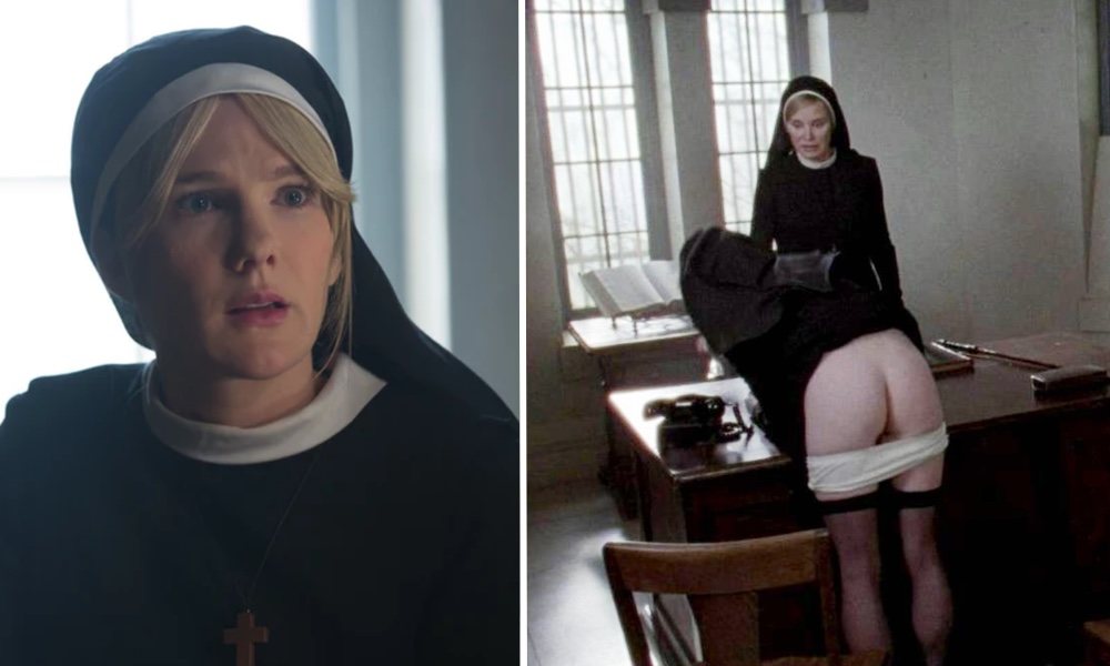 Lily Rabe enseña su culo en 'American Horror Story'