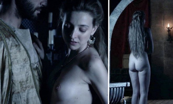 Anna Moliner se desnuda en 'La Catedral del Mar'