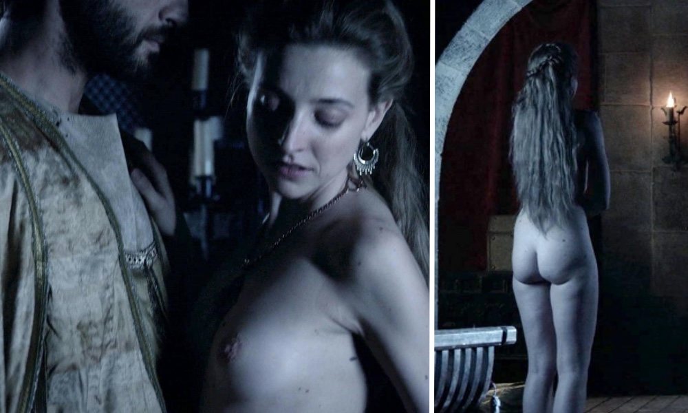 Anna Moliner se desnuda en 'La Catedral del Mar'