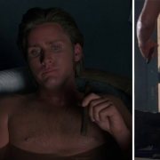 Emilio Estevez enseña su trasero en 'Arma joven'