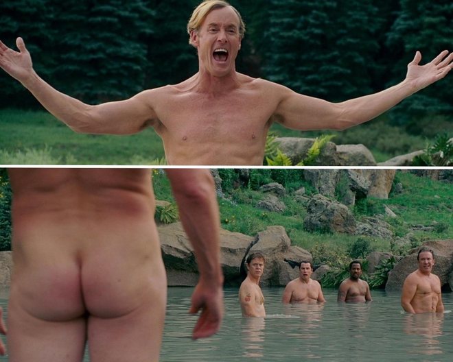 John C. McGinley enseña el trasero en 'Cerdos salvajes: Con un par...de ruedas'