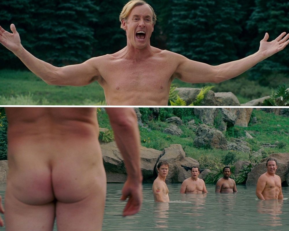 John C. McGinley enseña el trasero en 'Cerdos salvajes: Con un par...de ruedas'