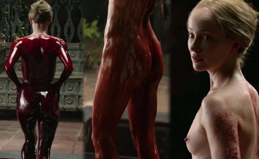 Lotte Verbeek se desnuda en 'Outlander'